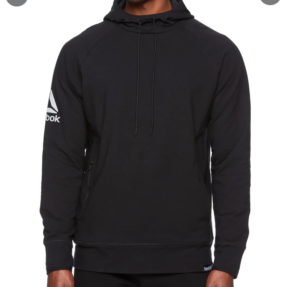 NWT Reebok  Mens Dynamic black Pullover  Hoodie Size 3XL